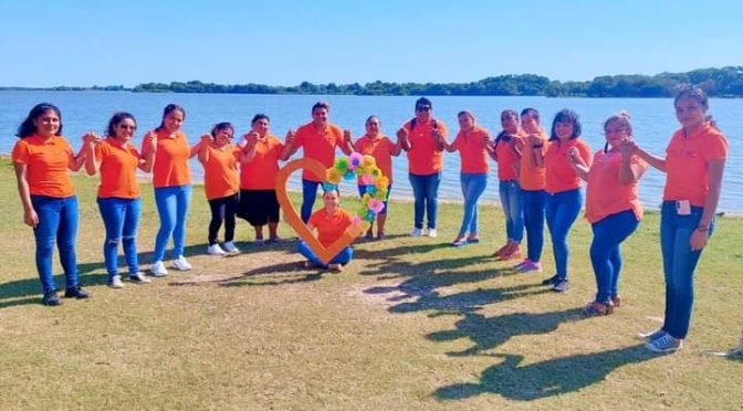 Catazajá sigue promoviendo el Día Naranja